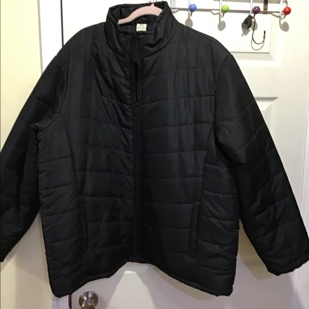 Faded Glory puffer Men’s Black Coat